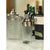 Zodax 9-Inch Tall Hammered Glass Cocktail Shaker | Wine & Bar Accessories | Modishstore