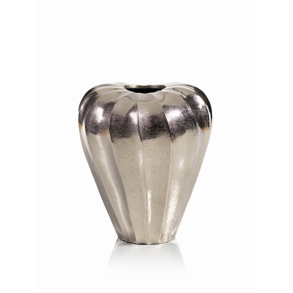 Zodax 8.5-Inch Tall Marina Aluminum Vase | Vases | Modishstore-2