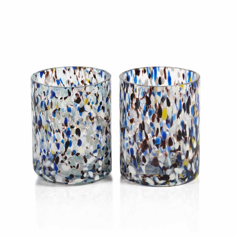 Zodax Amalfi Glass Tealight / Votive Candle Holder - Set of 6 | Candle Holders | Modishstore-2