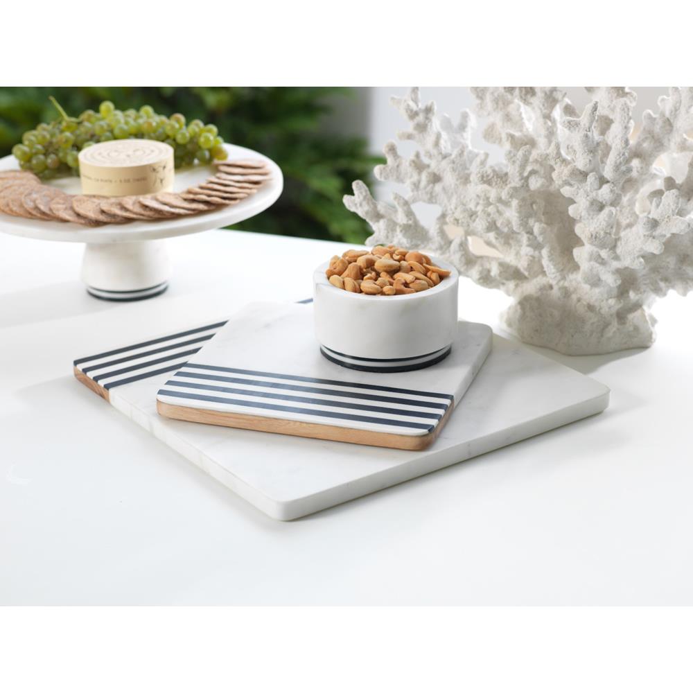 Zodax Marine Marble and Wood Cheese Board | Cutting & Serving Boards | Modishstore