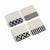 Zodax 4-Inch Square Marine Marble Assorted Coasters - Set of 8 | Wine & Bar Accessories | Modishstore-2