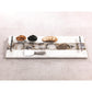 Zodax Tomar Marble and Agate Cheese Tray - 21-Inch Long | Cutting & Serving Boards | Modishstore