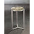 Zodax Nova 20-Inch Tall Cocktail Table with Agate Top | Bar Table | Modishstore