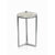 Zodax Nova 20-Inch Tall Cocktail Table with Agate Top | Bar Table | Modishstore-2