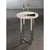 Zodax Amadora Cocktail Table with Marble Top on Nickel Base | Bar Table | Modishstore