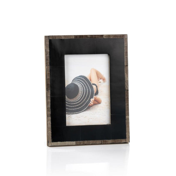 Zodax Palm Desert Chiseled Horn Photo Frame | Frames | Modishstore-2