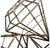 Gold Leaf Design Group Gem Diamond Sculpture | Wall Decor | Modishstore-4