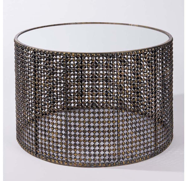Gold Leaf Design Group Hobnail Coffee Table | Coffee Tables | Modishstore