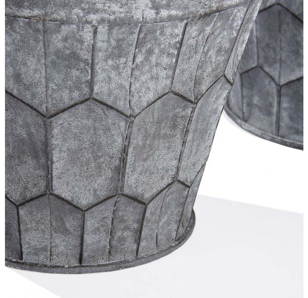 Gold Leaf Design Group Pompeii Iron Urn - Set Of 2 | Planters, Troughs & Cachepots | Modishstore-4