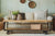 Napa East Industrial Coffee Table with Plank Shelf