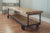 Napa East Industrial Coffee Table with Plank Shelf