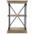 A&B Home Wood/Metal Low Etagere 