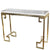 A&B Home Phoenecian Nights Marble Console Table