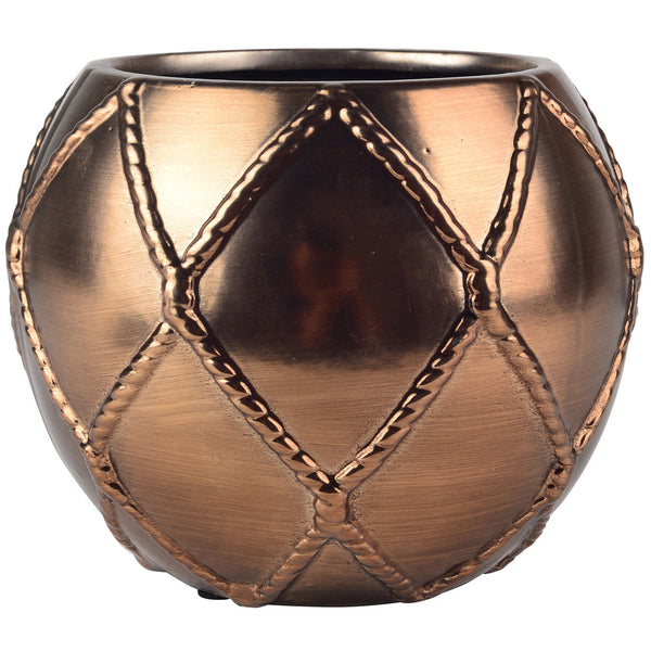 A&B Home Nautical Knot Gold Vase - Set Of 4