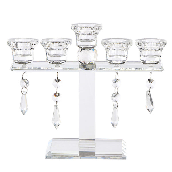 A&B Home Society Chic 5-Arm Candelabra - Set Of 2