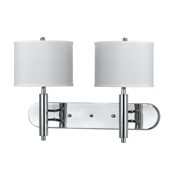 Cal Lighting LA-2004W2L-1CH 60W X 2 Wall Lamp With 3 Way Push Switch | Modishstore | Wall Lamps