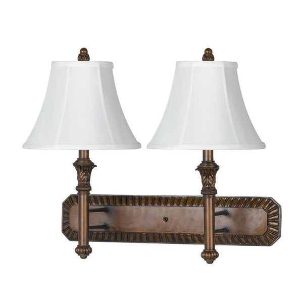 Cal Lighting LA-60004W2L-1 60W X 2 Wall Lamp | Modishstore | Wall Lamps