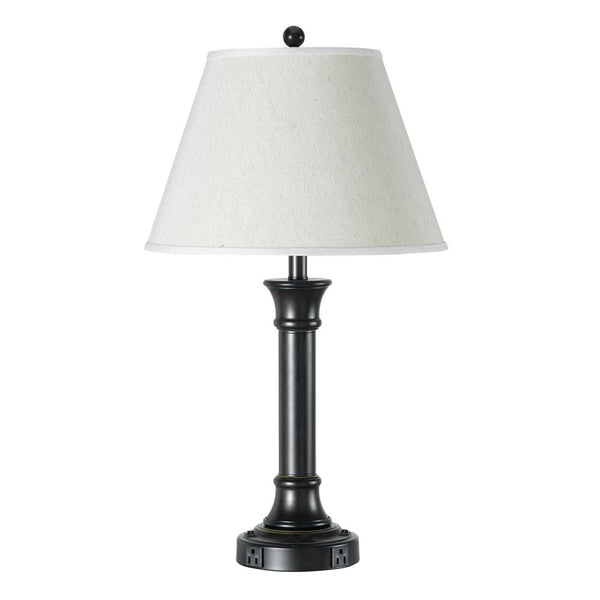 Cal Lighting LA-60007TB-6R Hotel Lamp | Modishstore | Table Lamps