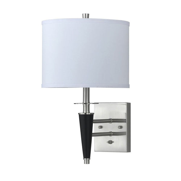 Cal Lighting LA-8002WL-1BS 60W Wall Lamp With On Off Push Switch | Modishstore | Wall Lamps