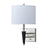 Cal Lighting LA-8002WL-1BS 60W Wall Lamp With On Off Push Switch | Modishstore | Wall Lamps