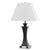 Cal Lighting LA-8021NS-1-BS 60W Metal N/S Lamp With 2 Outlets | Modishstore | Table Lamps