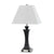 Cal Lighting LA-8021NS-2-BS 60W X 2 Metal N/S Lamp With 2 Outlet | Modishstore | Table Lamps