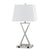 Cal Lighting LA-8023NS-2-BS 60W X 2 Metal N/S Lamp With 2 Outlet | Modishstore | Table Lamps