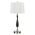 Cal Lighting LA-8024NS-2-BS 60W X 2 Metal N/S Lamp With 2 Outlets | Modishstore | Table Lamps