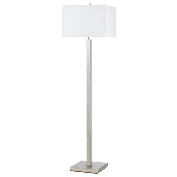 Cal Lighting LA-8024FL-1-BS 100W Metal Floor Lamp | Modishstore | Floor Lamps