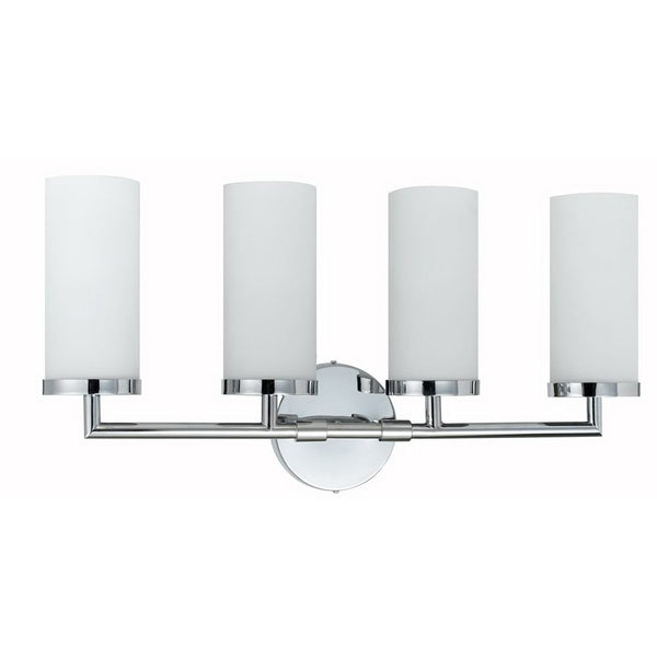 Cal Lighting LA-8504/4 4X23W Gu24 Socket Vanity Light | Modishstore | Wall Lamps