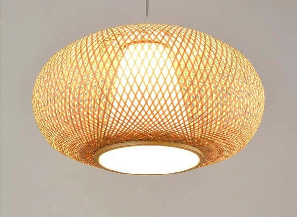 Bamboo Woven Pendant Lamp-12