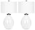 Safavieh Neville Clear Glass Table Lamp | Table Lamps |  Modishstore 
