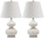 Safavieh Eva Double Gourd Glass Lamp | Table Lamps |  Modishstore 
