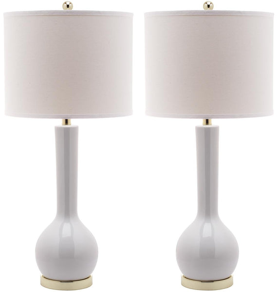 Safavieh Mae Long Neck Ceramic Table Lamp | Table Lamps |  Modishstore 