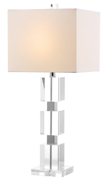 Safavieh Ice Palace Crystal Cube Lamp | Table Lamps |  Modishstore 