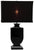 Safavieh Darcy Black Crystal Urn Lamp | Table Lamps |  Modishstore 