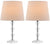 Safavieh Dylan Tiered Crystal Orb Lamp | Table Lamps |  Modishstore  - 4