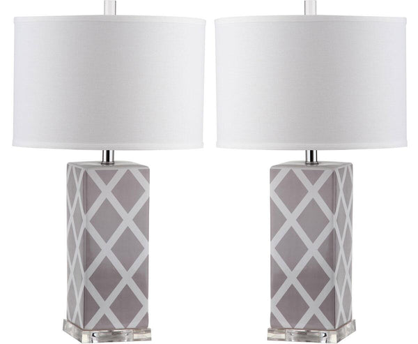 Safavieh Garden Lattice Table Lamp | Table Lamps |  Modishstore  - 7