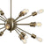 EdgeMod Sputnik Style Chandelier