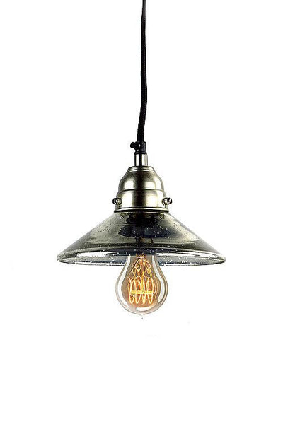 Vagabond Vintage Classic Mercury Glass Pendant Lamp | Modishstore | Pendant Lamps-2