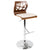 LumiSource Folia Bar Stool | Bar Stools | BS-JY-FL WAL+BK | Modishstore - 19