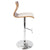 LumiSource Folia Bar Stool | Bar Stools | BS-JY-FL WAL+BK | Modishstore - 20