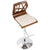LumiSource Folia Bar Stool | Bar Stools | BS-JY-FL WAL+BK | Modishstore - 24