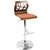 LumiSource Folia Bar Stool | Bar Stools | BS-JY-FL WAL+BK | Modishstore - 2