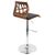 LumiSource Folia Bar Stool | Bar Stools | BS-JY-FL WAL+BK | Modishstore - 11