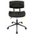 LumiSource Lombardi Height Adjustable Office Chair with Swivel | Office Chairs | OC-JY-LMB WL+BK | Modishstore - 21