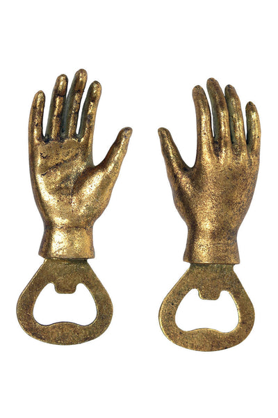 Vagabond Vintage Iron Hand Bottle Opener - Set of 2 | Modishstore | Wine & Bar Accessories-3