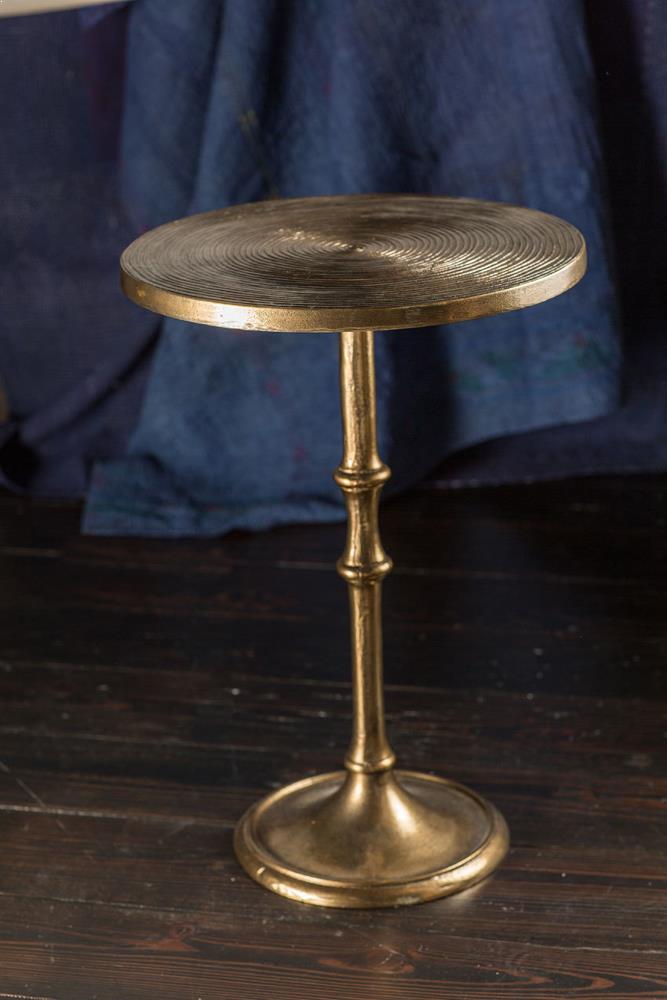 Vagabond Vintage Metal End Table | Modishstore | End Tables
