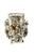 Vagabond Vintage Metal Flower Mercury Hurricane | Modishstore | Candle Holders-2