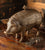 Vagabond Vintage Pig with Bird Storage Box | Modishstore | Decorative Boxes